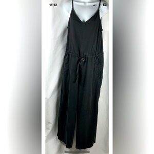 The North Face Size L  Hillrose Hemp Jumpsuit V-Neck Spaghetti Strap